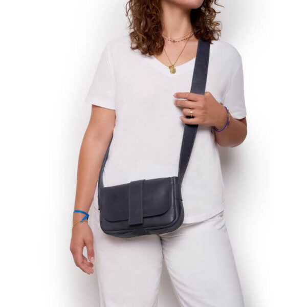 Besace Cuir SAM Denim – Image 3