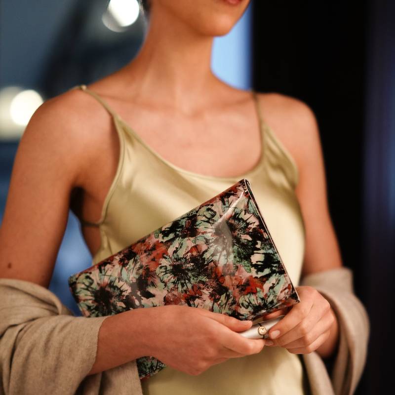 Sateen Pouch – Floral - Image 4