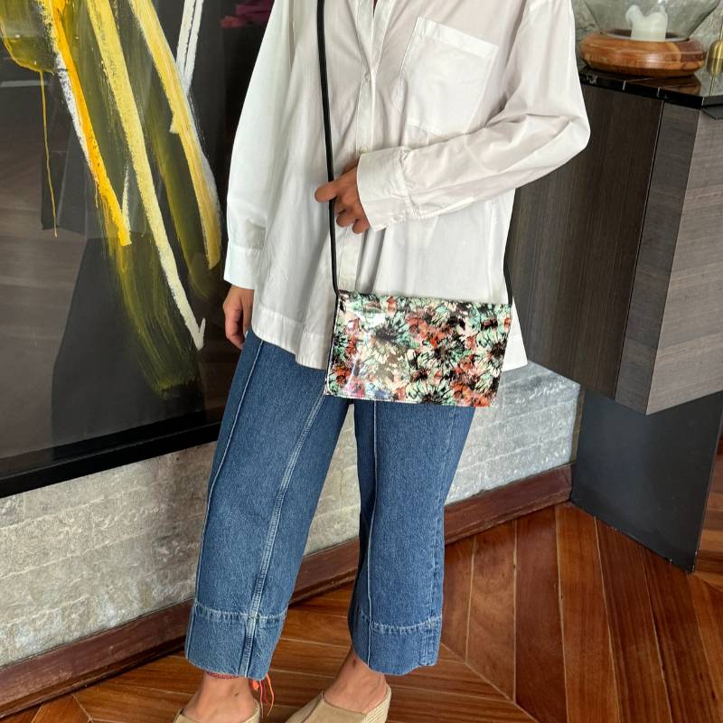 Sateen Pouch – Floral - Image 5