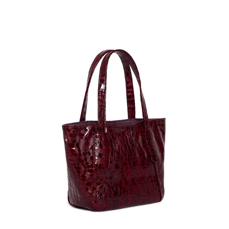 Nano Sasha Tote Bag Burgundy - Image 2